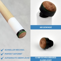 Hausqueue ECO 12mm Schraubleder 110cm